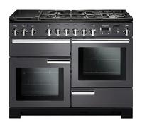 Rangemaster Professional Deluxe 110cm Dual Fuel Range Cooker 105890 PDL110DFFSL/C Slate