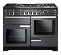 Rangemaster PDL110DFFSL/C Professional Deluxe Dual Fuel 110 Range Cooker Slate Chrome