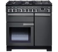 Rangemaster Professional Deluxe 90cm Dual Fuel Range Cooker - Slate Grey
