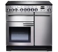 Rangemaster Professional Deluxe 90cm Induction Range Cooker 97860 PDL90EISS/C Stainless Steel