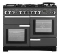 Rangemaster PDL110DFFSL/C Professional Deluxe Dual Fuel 110 Range Cooker Slate Chrome