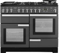 Rangemaster PDL110DFFSL/C Professional Deluxe Dual Fuel 110 Range Cooker Slate Chrome