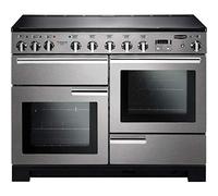 Rangemaster Professional Deluxe 110cm Electric Induction Range Cooker - Stainless Steel