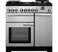 Professional Deluxe 90cm Dual Fuel Range Cooker - Stainless Steel