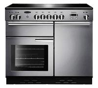 Rangemaster PROP100ECSS/C Professional Plus Stainless Steel / Chrome 100cm Ceramic Range Cooker A