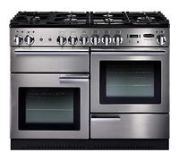 Rangemaster Professional Plus 110cm Dual Fuel Range Cooker - Stainless Steel