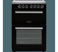 Rangemaster Professional Plus 60 PROPL60ECBL/C Electric Cooker with Ceramic Hob - Black / Chrome