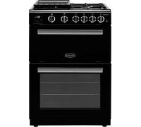 Rangemaster Professional Plus 60cm Gas Cooker - Black And Chrome