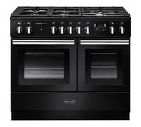 Rangemaster Professional Plus FX 100cm Dual Fuel Range Cooker - Black