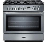 Rangemaster Professional Plus FX 90cm Dual Fuel Range Cooker - St PROP90FXDFFSSC