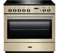 Rangemaster Professional Plus FX PROP90FXEICR/C 90cm Electric Range Cooker with Induction Hob - Cream - A Rated