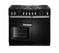 Rangemaster Professional Plus PROP100DFFGB/C - Black 100cm Range Cooker - Dual Fuel
