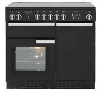 Rangemaster Professional Plus PROP100EIGB/C 100cm Electric Range Cooker with Induction Hob - Black - A/A Rated