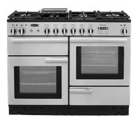 Rangemaster Professional Plus PROP110DFFSS/C 110cm Dual Fuel Range Cooker - Stainless Steel - A/A Rated, Stainless Steel