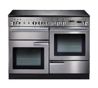 Rangemaster Professional Plus PROP110ECSS/C 110cm wide Electric Range Cooker with Ceramic Hob - Stainless Steel - A
