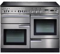 Rangemaster Professional Plus PROP110ECSS/C 110cm wide Electric Range Cooker with Ceramic Hob - Stainless Steel - A/A Rated