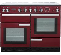 Rangemaster PROP110EICY/C Professional Plus Induction 110 Range Cooker Cranberry Chrome