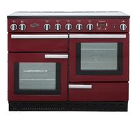 Rangemaster PROP110EICY/C Professional Plus Induction 110 Range Cooker Cranberry Chrome