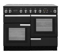 Rangemaster Professional Plus PROP110EIGB/C 110cm Electric Range Cooker with Induction Hob - Black - A/A Rated, Black