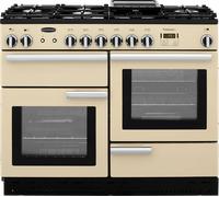 Rangemaster Professional Plus PROP110NGFCR/C 110cm Gas Range Cooker - Cream / Chrome - A+/A+ Rated, Cream