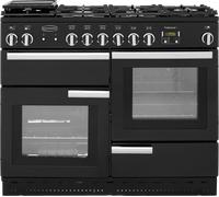 Rangemaster PROP110NGFGB/C Professional Plus Gas 110 Range Cooker Gloss Black