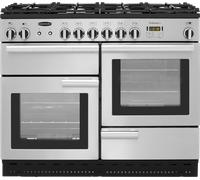 Rangemaster Professional Plus PROP110NGFSS/C 110cm wide Gas Range Cooker - Stainless Steel - A+/A+ Rated, Stainless Steel