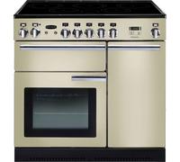 Rangemaster PROP90EICR/C Professional Plus Cream with Chrome Trim 90cm Induction Range Cooker - A Rated - 91720