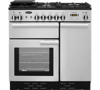 Rangemaster Professional Plus PROP90NGFSS/C 90cm wide Gas Range Cooker - Stainless Steel - A+/A Rated