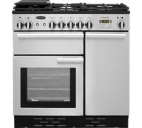 Rangemaster 86870 90cm Wide Professional Plus Gas Range Cooker in Stai