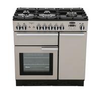 Rangemaster PROP90NGFSS/C Professional+ 90 Gas Range Cooker, Stainless Steel