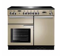 Rangemaster PROP100EICR/C Professional Plus Cream with Chrome Trim 100cm Induction Range Cooker - A Rated - 96040