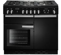 Rangemaster Professional Plus 100cm Gas Range Cooker - Black