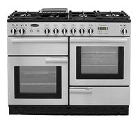 Rangemaster PROP110DFFCY/C B Rated Dual Fuel Range Cooker in Cranberry/Chrome