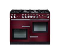 Rangemaster PROP110DFFCY/C B Rated Dual Fuel Range Cooker in Cranberry/Chrome