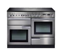 Rangemaster Prop110Ecss/c Freestanding Electric Range Cooker With Ceramic Hob - Stainless Steel Effect