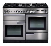 Rangemaster PROP110NGFSSC Professional Plus 110cm Gas Range Cooker - Stainless Steel