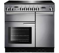 Rangemaster PROP90ECCY/C Professional Plus 90cm Ceramic Range Cooker 91840 - CRANBERRY