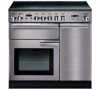 Rangemaster PROP90ECSS/C Professional Plus 90cm Ceramic Range Cooker 83450 - STAINLESS STEEL