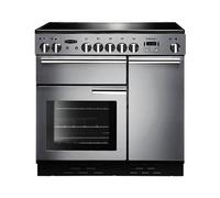 Rangemaster Prop90Eiss/c Freestanding Electric Range Cooker With Electric Hob - Stainless Steel Effect