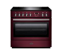 Rangemaster PROP90FXEICY/C 96330 Professional Plus FX Electric Induction Range Cooker in Cranberry