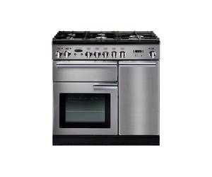 Rangemaster PROP90NGFSSC Professional Plus 90cm Gas Range Cooker - Stainless Steel