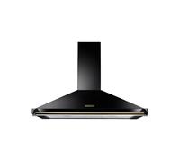 Rangemaster RCLAHDC90BL/B 90cm Wide Black Wall-Mounted Cooker Hood