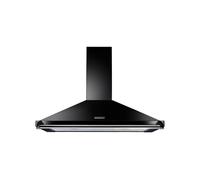 Rangemaster RCLAHDC90BL/C 90cm Wide Black Wall-Mounted Cooker Hood