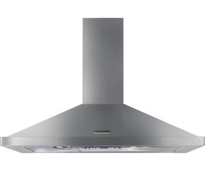 Rangemaster RHDC100SS/C 100cm Chimney Cooker Hood for External / Recirculation Ventilation - Stainless Steel, Stainless Steel