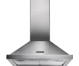 Rangemaster RHDC60SS/C 60cm Chimney Cooker Hood for External / Recirculation Ventilation - Stainless Steel, Stainless Steel