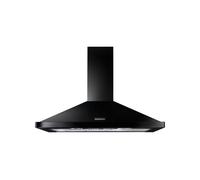 Rangemaster RHDC90BL/C 90cm Wide Black Wall-Mounted Cooker Hood