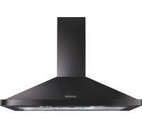 Rangemaster RHDC90SL/C 90cm Chimney Cooker Hood for External / Recirculation Ventilation - Slate, Graphite