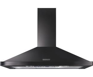 Rangemaster RHDC90SL/C 90cm Chimney Cooker Hood for External / Recirculation Ventilation - Slate, Graphite