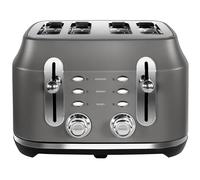 Rangemaster RMCL4S201GY Classic 4 Slice Toaster - Grey