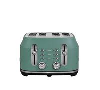 Rangemaster Rmcl4S304Mg Classic Toaster In Matt Mineral Green Green